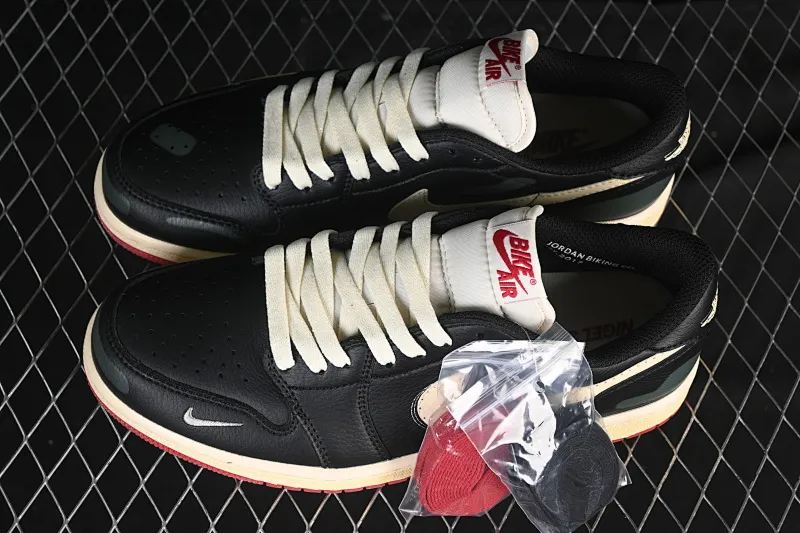 All categories Air Jordan Jordan series basketball shoes Air Jordan 1 Low Nigel Sylvester x Air Jordan 1 Low AJ1 Joe 1 joint low-top cultural casual sneakers IB8958-001